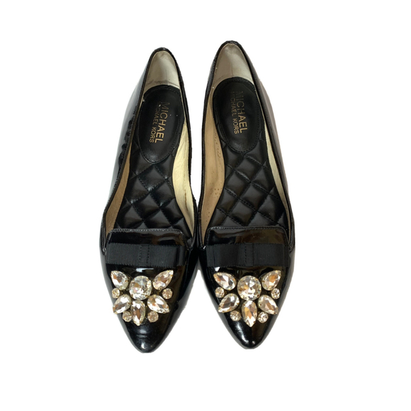 Michael Kors Felicity Flat Shoe in Black Size 7 - Picture 9 of 12